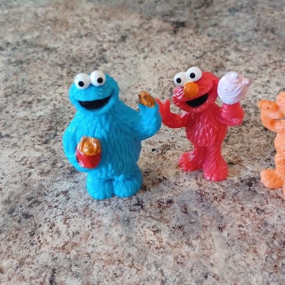 Vintage SESAME STREET JHP Characters Cake Toppers - Picture 2 of 16
